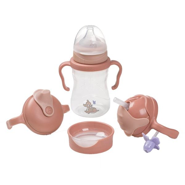 b.box Bộ Bình Nước 4 Nắp Thay Thế Tiện Dụng Cho 4 Giai Đoạn Phát Triển Của Bé