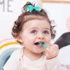 BRUSH-BABY BÀN CHẢI TẬP ĐÁNH RĂNG VÀ MÁT XA NƯỚU SILICONE MỀM MẠI CHO BÉ (10-36 THÁNG)