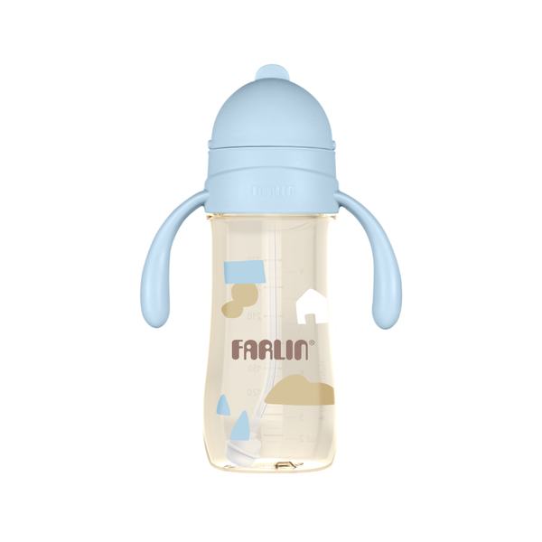 FARLIN Bình Nước PPSU 360 Độ Cho Bé Tập Uống Nước 270ml (Nắp Trượt)
