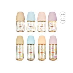 FARLIN BÌNH SỮA PPSU CAO CẤP, CỔ RỘNG DỄ VỆ SINH, NÚM TI SILICONE SIÊU MỀM CHỐNG ĐẦY HƠI CHO BÉ