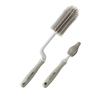 MOYUUM BỘ CỌ RỬA BÌNH VÀ NÚM BẰNG SILICONE (SET 2 CÁI)