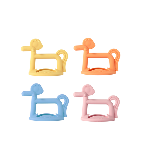 MOYUUM GẶM NƯỚU HÌNH NGỰA PONY BẰNG SILICONE CAO CẤP GIÚP GIẢM ĐAU VÀ NGỨA NƯỚU CHO BÉ