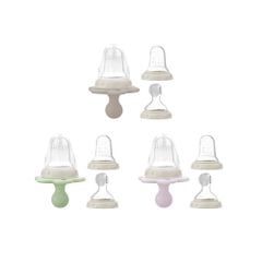 FARLIN BỘ TÚI NHAI, GẶM NƯỚU VÀ BÀN CHẢI MÁT XA NƯỚU SILICONE MỀM MẠI CHO BÉ