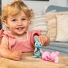 BRUSH-BABY GẶM NƯỚU HÌNH THỎ MÁT XA NƯỚU SILICONE MỀM MẠI CHO BÉ