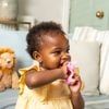 BRUSH-BABY GẶM NƯỚU HÌNH THỎ MÁT XA NƯỚU SILICONE MỀM MẠI CHO BÉ