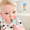 BRUSH-BABY BÀN CHẢI TẬP ĐÁNH RĂNG VÀ MÁT XA NƯỚU SILICONE MỀM MẠI CHO BÉ (10-36 THÁNG)