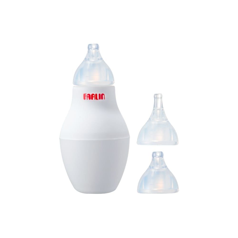 FARLIN DỤNG CỤ HÚT MŨI BẰNG TAY AN TOÀN, TIỆN LỢI, KHÔNG ĐAU, GỒM HAI ĐẦU HÚT SILICONE CHO BÉ TỪ SƠ SINH