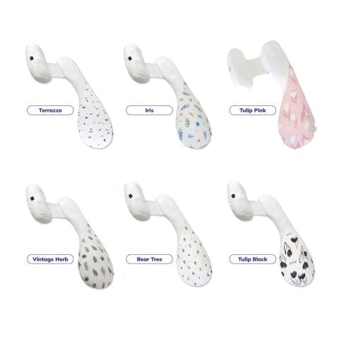 ELAVA COMBO GỐI BẦU ĐA NĂNG CHỮ H NÂNG ĐỠ TOÀN THÂN MẸ BẦU, 100% BÔNG HUVIS KHÁNG KHUẨN