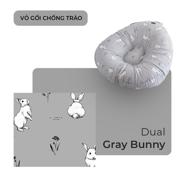 Elava Vỏ Gối Chống Trào Ngược Thoáng Khí Cho Bé Sơ Sinh (Không Kèm Ruột Gối)