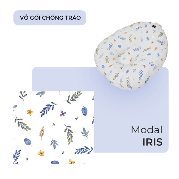 Elava Vỏ Gối Chống Trào Ngược Thoáng Khí Cho Bé Sơ Sinh (Không Kèm Ruột Gối)