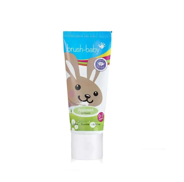 Brush-Baby Kem Đánh Răng Có Fluoride Cho Bé Mọi Độ Tuổi (50ml)