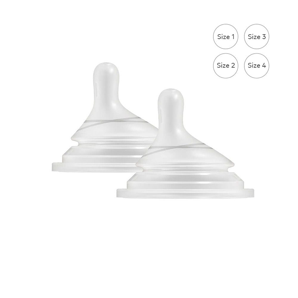 MOYUUM NÚM TI BÌNH SỮA NATURAL FIT MOV.AA (SET 2 CÁI)