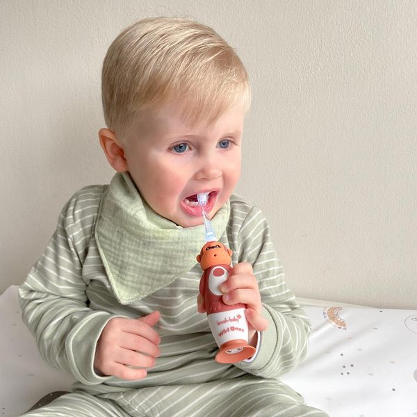 Brush-Baby Bàn Chải Điện Sóng Âm Kèm Sạc WildOnes Cho Bé (0 - 10 Tuổi)