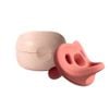MOYUUM NÚM TI SILICONE CHO BÉ, TẶNG KÈM HỘP ĐỰNG TIỆN LỢI