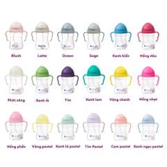 B.BOX BÌNH NƯỚC 360 ĐỘ CÓ VAN CHỐNG SẶC VÀ TAY CẦM CHO BÉ TẬP UỐNG NƯỚC 240ML