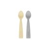 MINIKOIOI MUỖNG ĂN DẶM SILICONE CAO CẤP MỀM MẠI CHO BÉ (SET 2 CÁI)