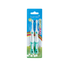 BRUSH-BABY BỘ 2 BÀN CHẢI ĐÁNH RĂNG GIAI ĐOẠN 1 VỚI LÔNG BÀN CHẢI MỀM MẠI DỊU NHẸ CHO BÉ (0 - 18 THÁNG)