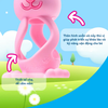 BRUSH-BABY GẶM NƯỚU HÌNH THỎ MÁT XA NƯỚU SILICONE MỀM MẠI CHO BÉ