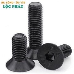BU LÔNG LỤC GIÁC CHÌM ĐẦU BẰNG (ĐẦU CÔN) DIN 7991