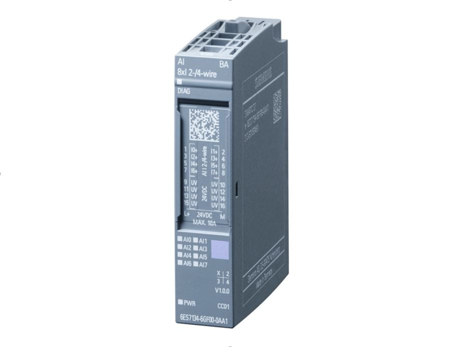 Module ET200SP, AI 8XI 2/4-WIRE,  6ES7134-6GF00-0AA1 