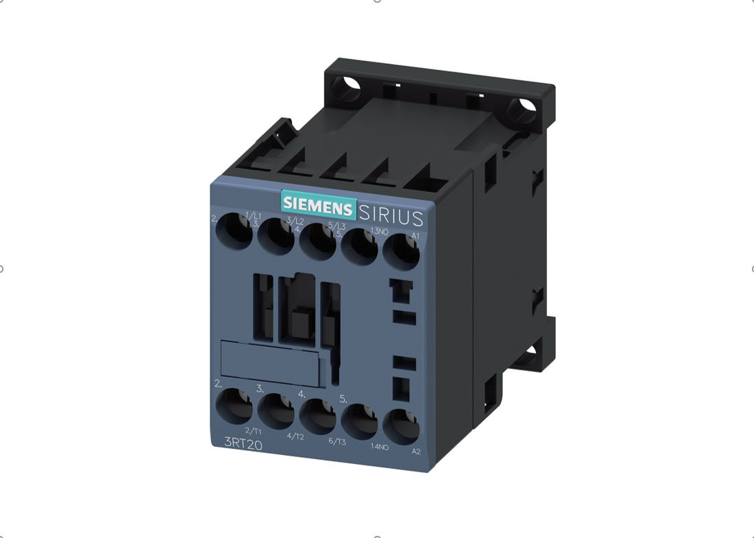 Contactor đóng cắt Siemens, 3RT2017-1AP01, 5.5 kW
