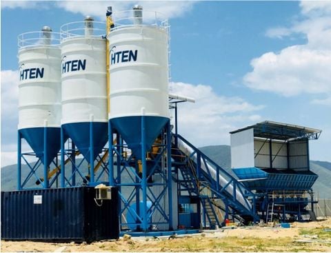  Thiết kế, thi công lắp đặt trạm trộn bê tông 