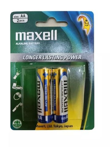 [THANH LÝ] Vỉ 2 viên Pin đũa Maxell AAA