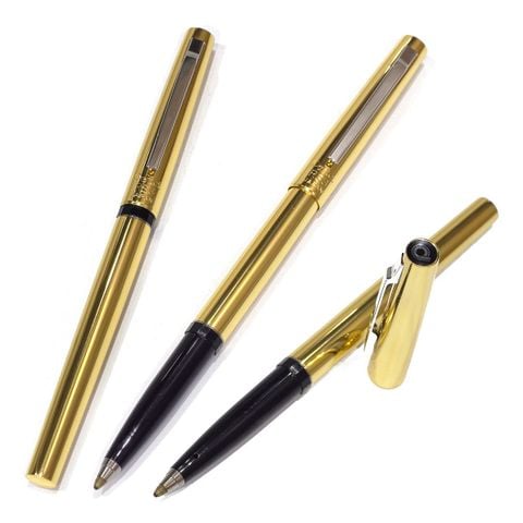 [CHÍNH HÃNG - Do GOLDEN PEN NK] Bút ký Pentel RS3S/G nét 0.8mm vỏ màu vàng