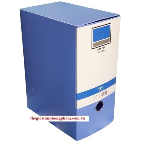 Cặp hộp nhựa 15cm DELI 38118 - Kích thước: 30.5 x 22 x 15cm
