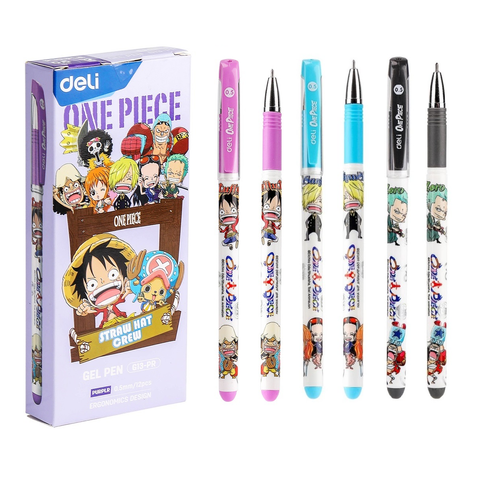 Bút gel Deli One Piece - Vua Hải Tặc G13 nét 0.5mm