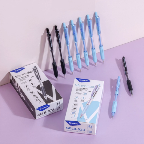 Bút gel bi Minimalist, bút butter gel Thiên Long GelB-023 ngòi 0.5mm