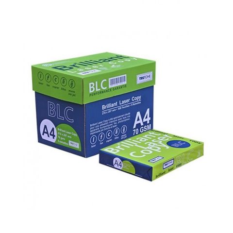 [TẶNG FILE 8 NGĂN] Thùng 5 Tập Giấy in A4 BLC ĐL70gsm