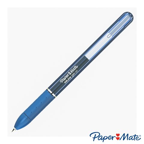 Bút nước Paper Mate InkJoy Gel 0.5mm đậy nắp - Màu xanh dương đậm