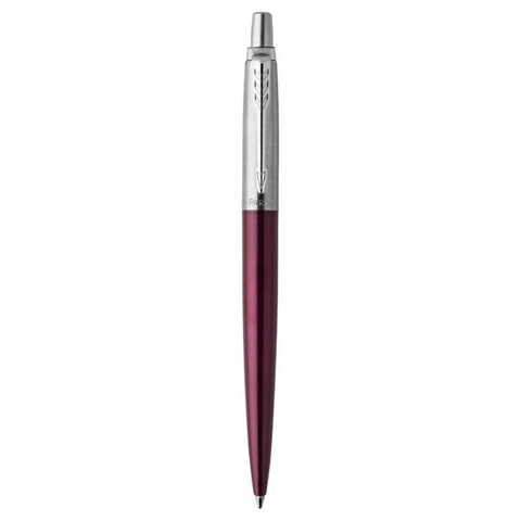 Bút bi Parker Jotter PTB Purple CT TB6-1953412 cao cấp ngòi 1.0mm - Mực đen, vỏ bút màu tím