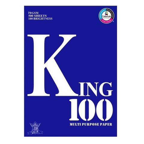 [SP DO CTY HẢI TIẾN PP] Giấy in A4 King 100 ĐL70gsm