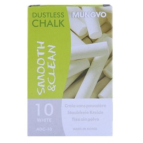 Phấn Trắng Không Bụi Mungyo ADC-10P (10 Viên/hộp) - Xuất xứ indonesia