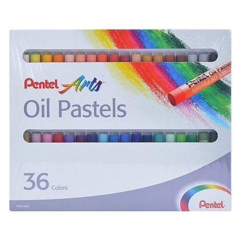 [SIÊU RẺ - CHÍNH HÃNG] Sáp dầu 36 màu Pentel PHN-36