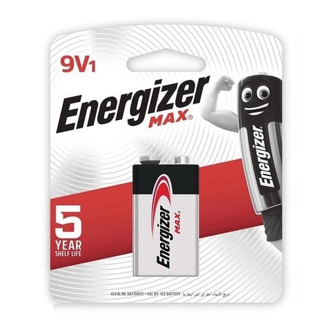 Pin vuông Energizer 9V 522 BP1 - Nhập Khẩu Độc Quyền Bởi DKSH Việt Nam