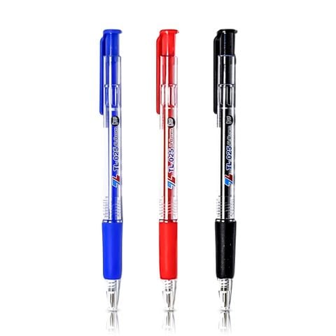 [TẶNG BÚT XÓA] Hộp 20 Bút bi Thiên Long TL-025 nét 0.8mm