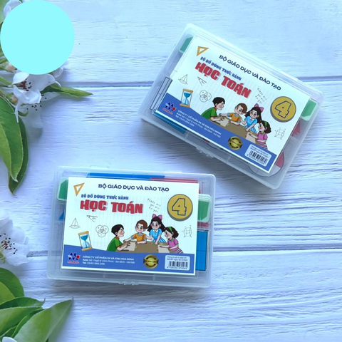 Bộ đồ dùng thực hành học Toán lớp 4 - Theo TT 37/2021/TT-BGDĐT ngày 31/12/2021