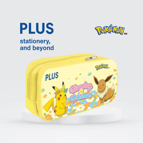 Túi đựng bút PLus Pokemon - Thiết kế 2 ngăn - Kích thước: 24x11x5cm