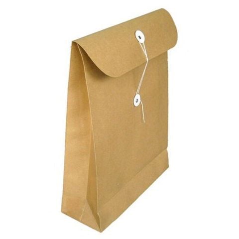 [BÌA ĐL160GSM] Túi đựng hồ sơ khổ A4 có đáy màu xi măng - Đáy 5cm chứa 500 tờ A4