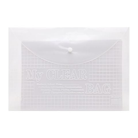 Tập 20 Túi clear bag khổ F TCT022F loại dày
