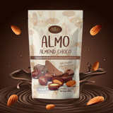Sô Cô La Hạnh Nhân ALMO – Giòn Ngon, Thơm Lừng – Gói 30g [Hàng Thái Lan]