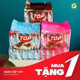 [MUA 1 TẶNG 1] Bánh Xốp Nhân Kem Serena TOP - Vani, Dâu, Socola - Date T8/2025
