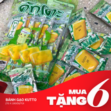 [MUA 6 TẶNG 6] Bánh Gạo Kutto Nhân Kem Trứng - Date 19/8