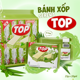 Bánh Xốp Kem Serena TOP – Giòn Tan, Thơm Ngon Khó Cưỡng – 20 gói (21g/gói) [Hàng Indonesia]