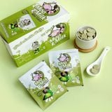 Kẹo Sữa Bò Moo Milk Vị Matcha – Thơm Ngon Từ Sữa New Zealand – Gói 25g [Hàng Thái Lan]