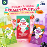 [Hộp 20 gói] Kẹo Ngậm Bổ Sung Kẽm Mybacin Zinc Plus – Tăng Sức Đề Kháng - Gói 10 viên