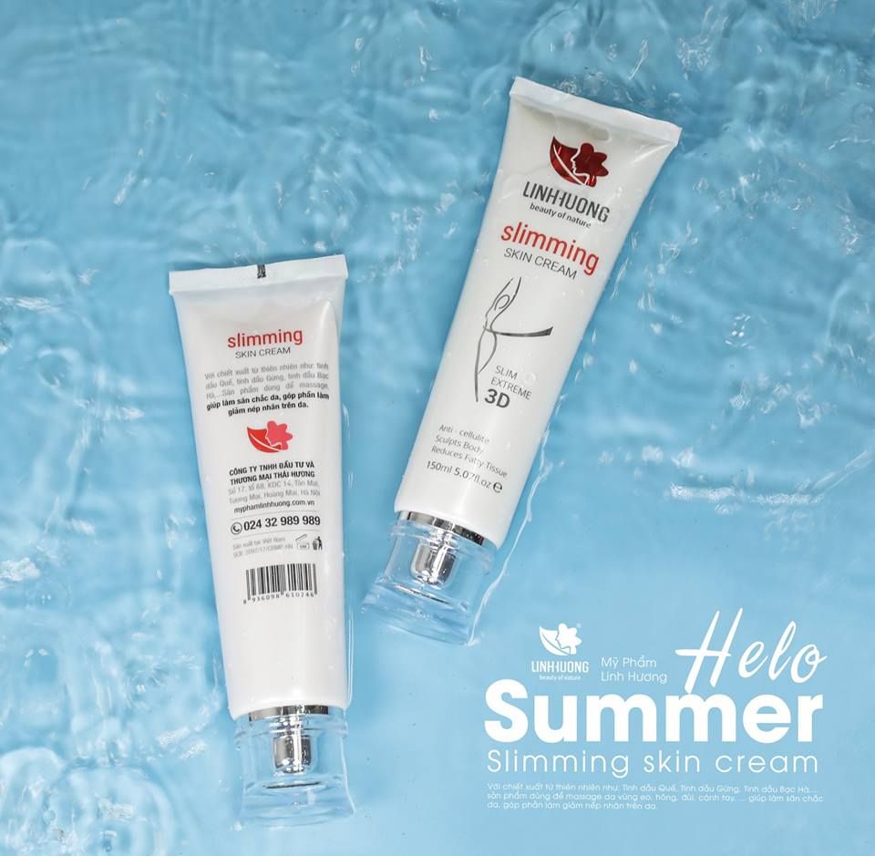 Kem Tan Mỡ Linh Hương Slimming Skin Cream – Mỹ Phẩm Linh Hương Chính Hãng